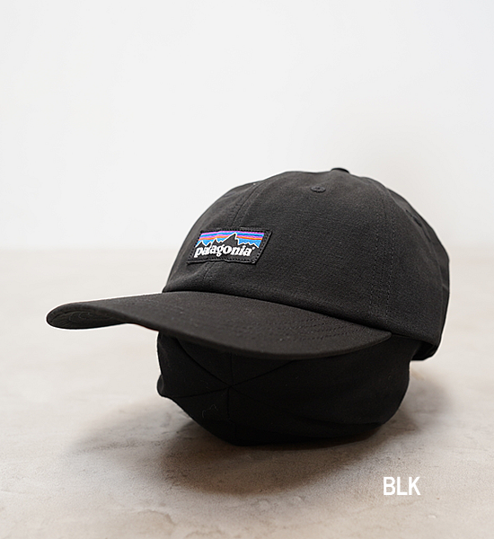 【patagonia】パタゴニア P-6 Label Trad Cap "Black" ※ネコポス可