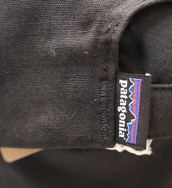 【patagonia】パタゴニア P-6 Label Trad Cap "Black" ※ネコポス可