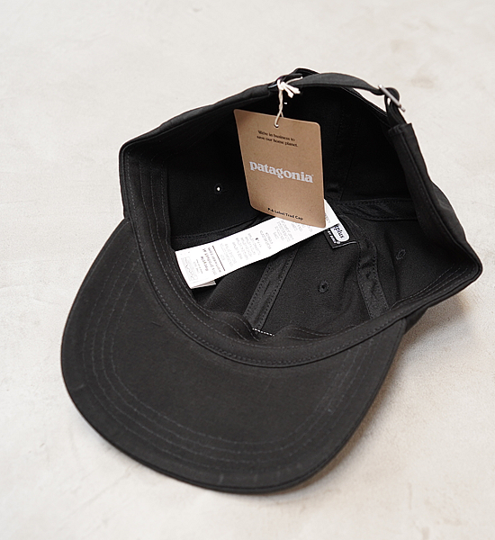 【patagonia】パタゴニア P-6 Label Trad Cap "Black" ※ネコポス可