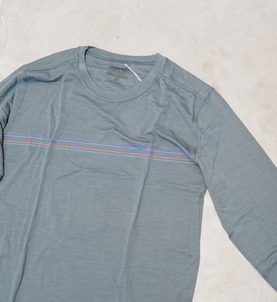 【patagonia】パタゴニア women's Long-Sleeved Capilene Cool Merino Graphic Shirt "2Color" ※ネコポス可