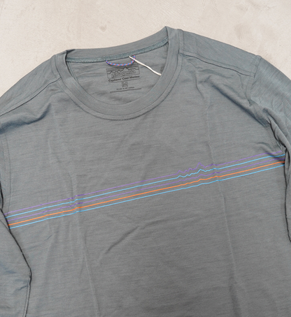 【patagonia】パタゴニア women's Long-Sleeved Capilene Cool Merino Graphic Shirt "2Color" ※ネコポス可