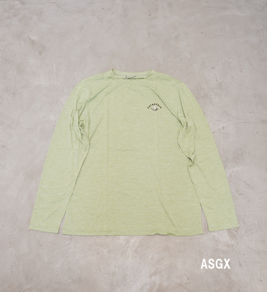 【patagonia】パタゴニア men's L/S Capilene Cool Daily Fish Graphic Shirt ※ネコポス可