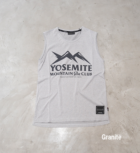 【Mountain Martial Arts】マウンテンマーシャルアーツ unisex MMA Gotouchi Sleeve-less〜Yosemite〜 “2Color" ※ネコポス可