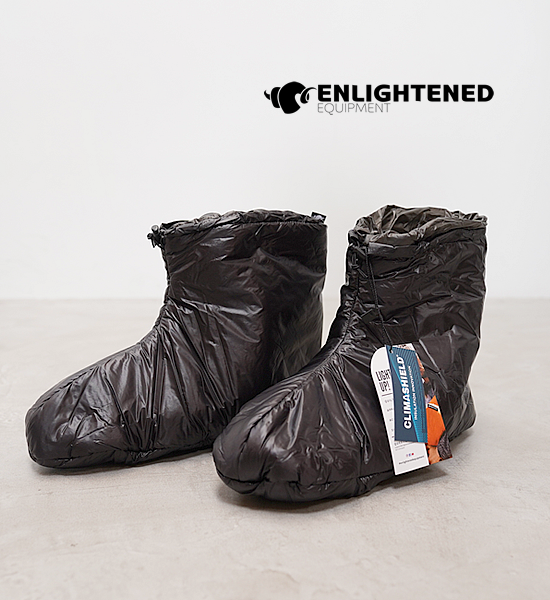 【ENLIGHTENED EQUIPMENT】エンライテンドイクイップメント Torrid Booties ”Black×Charcoal”