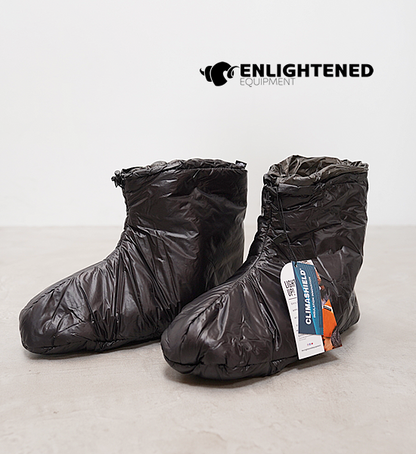 【ENLIGHTENED EQUIPMENT】エンライテンドイクイップメント Torrid Booties ”Black×Charcoal”