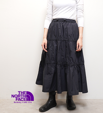 【THE NORTH FACE PURPLE LABEL】ノースフェイスパープルレーベル women's 65/35 Field Tiered Skirt "2Color"