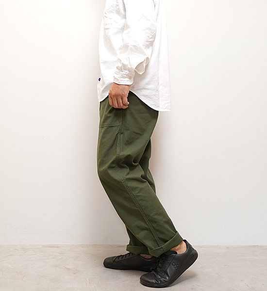 【THE NORTH FACE PURPLE LABEL】ノースフェイスパープルレーベル men's Field Baker Pants "Olive Drab"