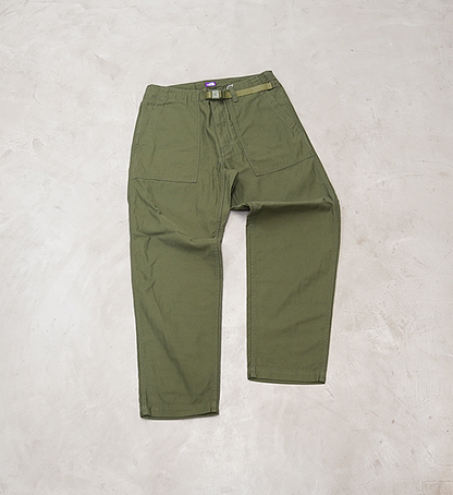 【THE NORTH FACE PURPLE LABEL】ノースフェイスパープルレーベル men's Field Baker Pants "Olive Drab"