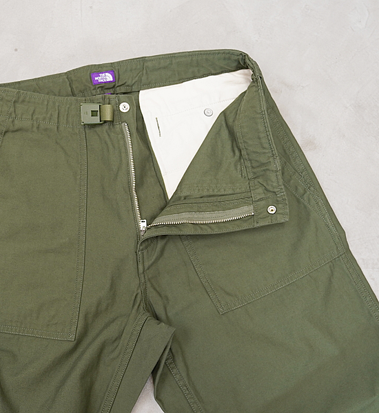 【THE NORTH FACE PURPLE LABEL】ノースフェイスパープルレーベル men's Field Baker Pants "Olive Drab"