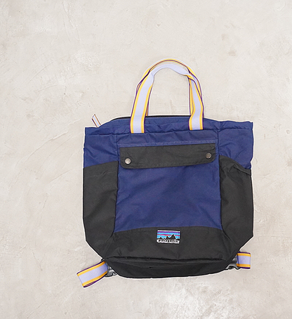 【patagonia】パタゴニア Waxed Canvas Tote Pack "Cobalt Blue"