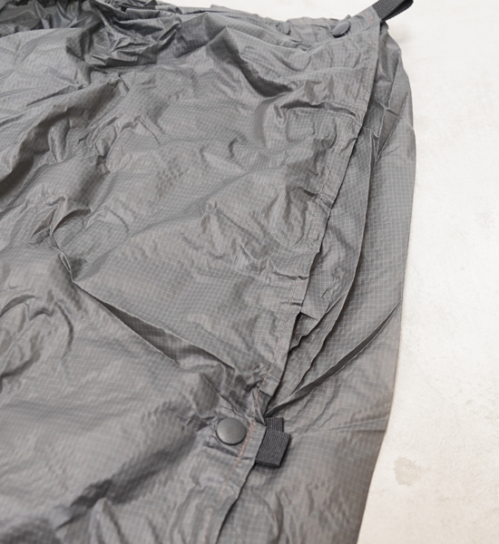 【ENLIGHTENED EQUIPMENT】エンライテンドイクイップメント Rain Wrap ”Charcoal” ※ネコポス可