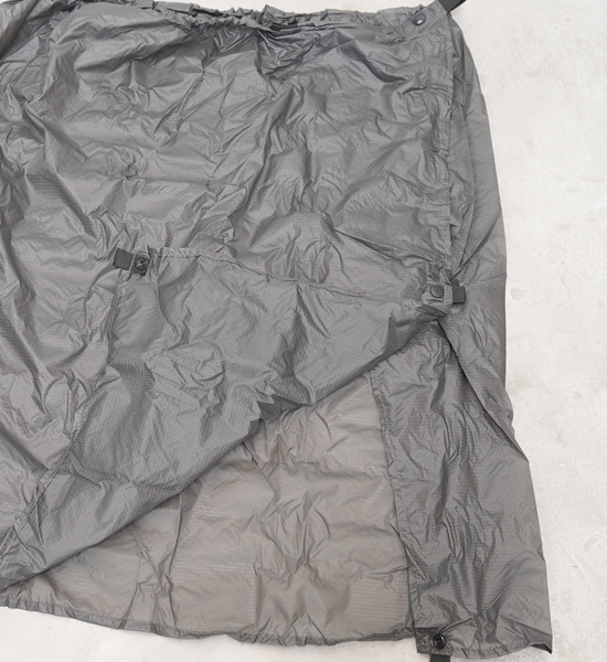 【ENLIGHTENED EQUIPMENT】エンライテンドイクイップメント Rain Wrap ”Charcoal” ※ネコポス可