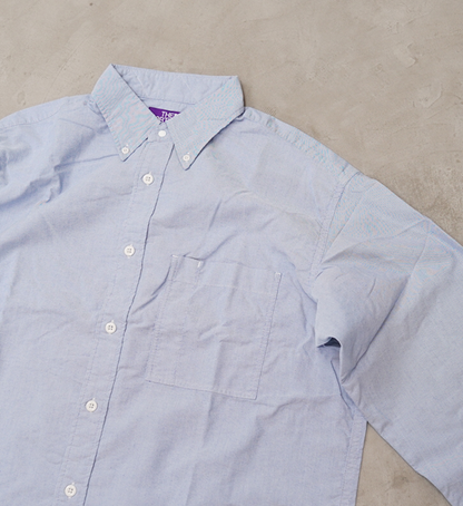 【THE NORTH FACE PURPLE LABEL】ノースフェイスパープルレーベル men's Button Down Field Shirt "2Color"