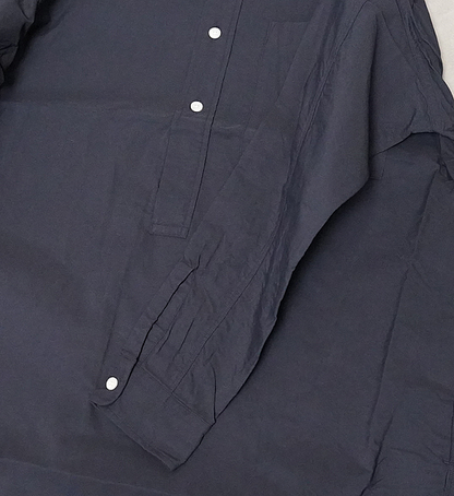 【nanamica】ナナミカ women's Button Down Wind Shirt Dress "Dark Navy"