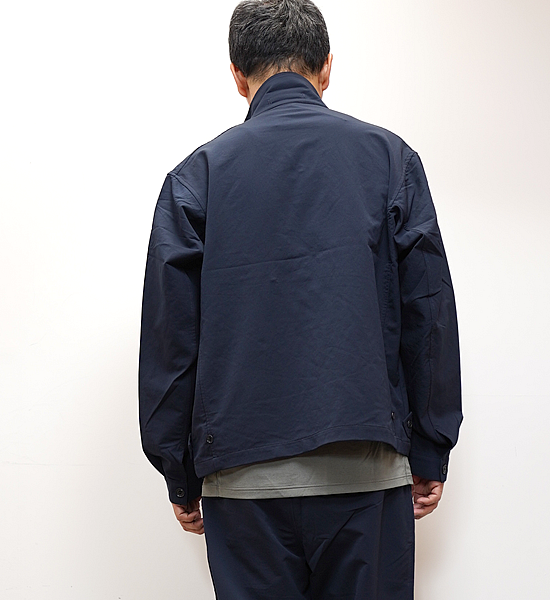 【nanamica】ナナミカ men's ALPHADRY Crew Jacket "Navy"