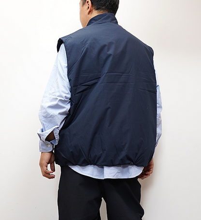 【nanamica】ナナミカ men's Insulation Vest "Navy"