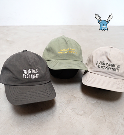 【HIKER TRASH】ハイカートラッシュ Respect Neighbours Cap "3Color"