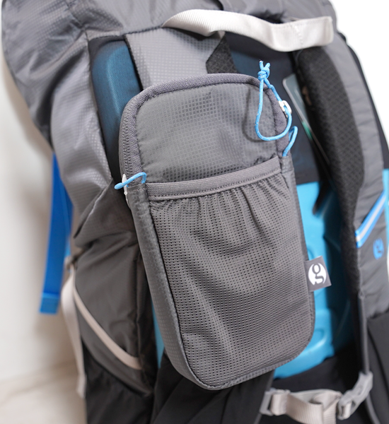 【Gossamer Gear】ゴッサマーギア Shoulder Strap Pocket Large "Gray" ※ネコポス可