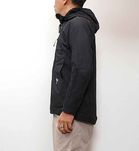 【and wander】アンドワンダー men's alpha direct hoodie "2Color"