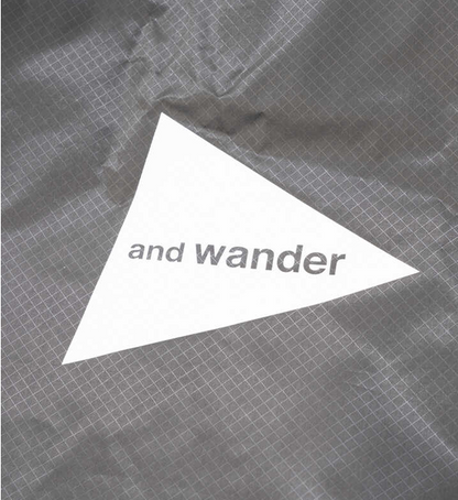 【and wander】アンドワンダー sil cover bag "2Color" ※ネコポス可