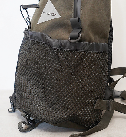 【and wander】アンドワンダー PE/CO 20L daypack "2Color"