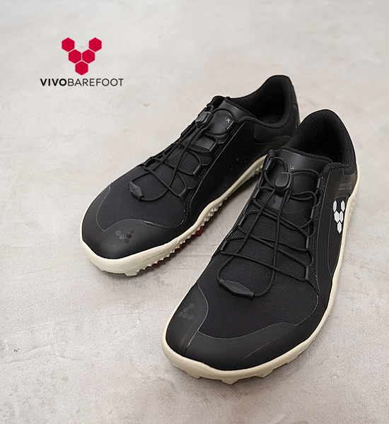 【VIVOBAREFOOT】ヴィヴォ ベアフット men's Primus Trail �V All Weather SG "Obsidian"