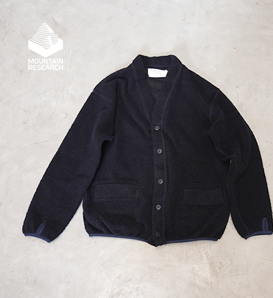 ★30%off 【Mountain Research】マウンテンリサーチ Folks Cardigan "Navy"