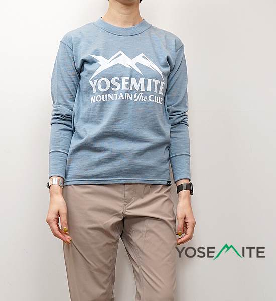 【BRING×Yosemite】unisex BRING×Yosemite Yosemite Mountain The Club Long Sleeve Tee  "2Color" ※ネコポス可