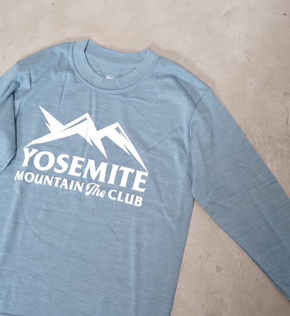 【BRING×Yosemite】unisex BRING×Yosemite Yosemite Mountain The Club Long Sleeve Tee  "2Color" ※ネコポス可