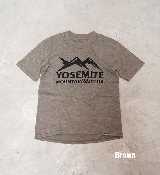 【BRING×Yosemite】unisex BRING×Yosemite Yosemite Mountain The Club Tee  "2Color" ※ネコポス可