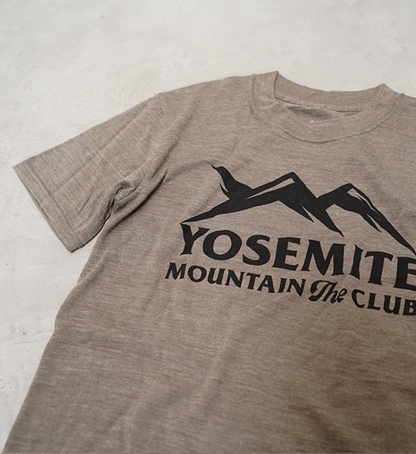 【BRING×Yosemite】unisex BRING×Yosemite Yosemite Mountain The Club Tee  "2Color" ※ネコポス可