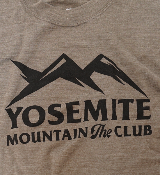 【BRING×Yosemite】unisex BRING×Yosemite Yosemite Mountain The Club Tee  "2Color" ※ネコポス可