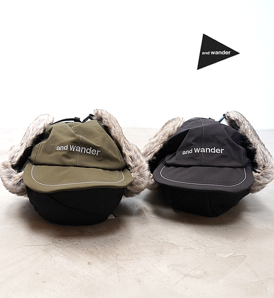 【and wander】アンドワンダー CORDURA 3L boa cap "2Color"