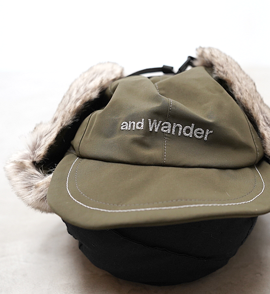 【and wander】アンドワンダー CORDURA 3L boa cap "2Color"