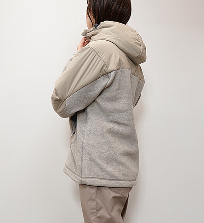 【and wander】アンドワンダー women's top fleece jacket "3Color"