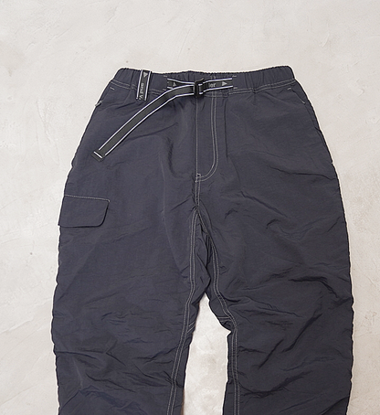 【and wander】アンドワンダー women's Ny taffeta hiker pants "3Color"