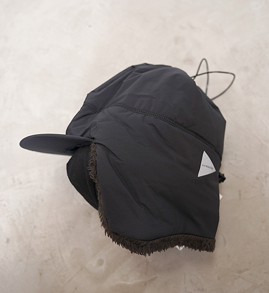 【and wander】アンドワンダー PRIMALOFT cap "2Color"