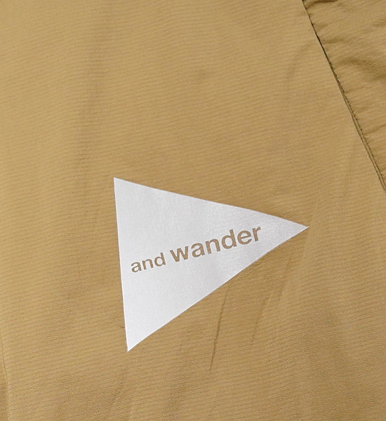 【and wander】アンドワンダー women's alpha AIR T "2Color"