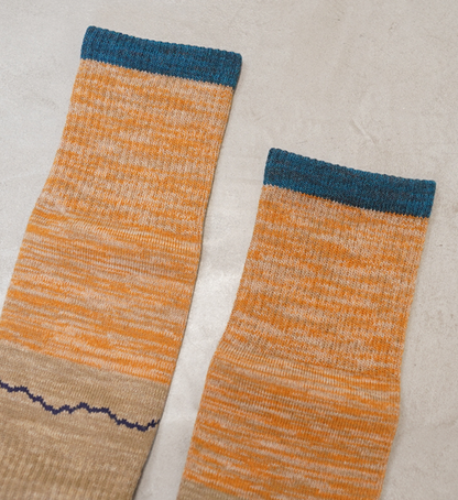 【atelier Blue bottle】アトリエブルーボトル Hiker's Socks-HIGH "6Color" ※ネコポス可