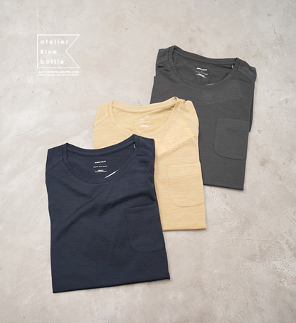 【atelier Blue bottle】アトリエブルーボトル Hiker's T-shirts 2023(8sleeve) "3Color" ※ネコポス可