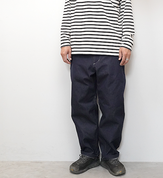 【BRING】ブリング unisex DRYCOTTONY Denim Climbing Pants "Navy"