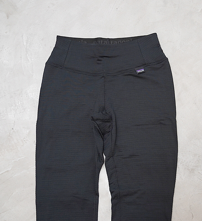 【patagonia】 パタゴニア women's Capilene Thermal Weight Bottoms "BLK" ※ネコポス可