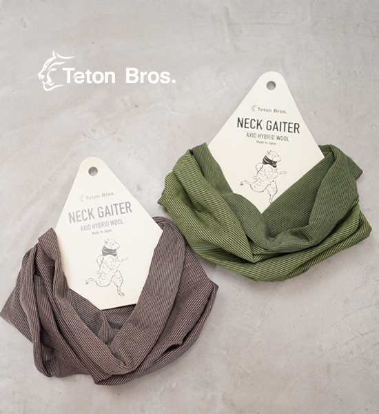 【Teton Bros】ティートンブロス Axio 3D Neck Gaiter "2Color" ※ネコポス可