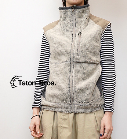 【Teton Bros】ティートンブロス unisex Wool Air Vest "2Color"