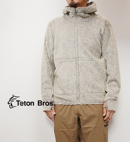 【Teton Bros】ティートンブロス men's Wool Air Hoody "2Color"