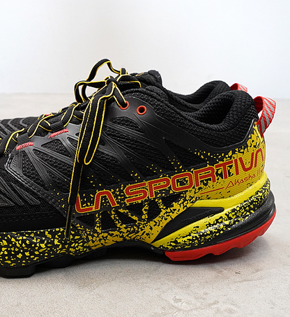 【LA SPORTIVA】ラ・スポルティバ Akasha �U ”Black×Yellow”