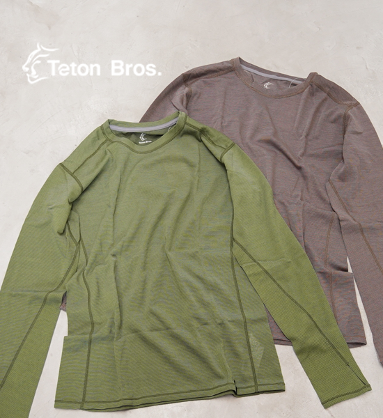 【Teton Bros】ティートンブロス men's Axio 3D L/S Tee "2Color" ※ネコポス可