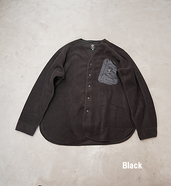 ★30%off【South2 West8】サウスツーウエストエイト Scouting Shirt-Poly Fleece "2Color"