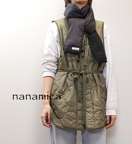 【nanamica】ナナミカ Down Muffler "3Color"