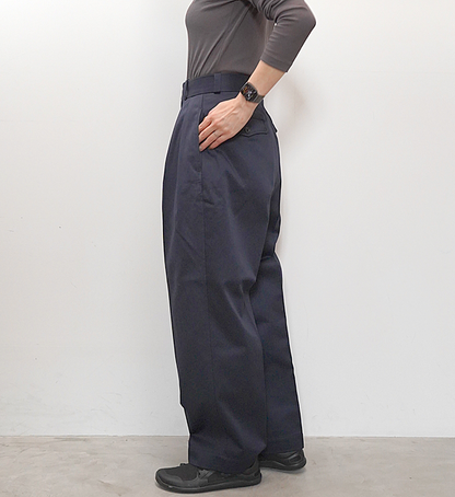 【nanamica】ナナミカ women's Double Pleat Chino Pants "2Color"